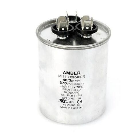 43-25133-04 -Rheem OEM مكثف تشغيل مزدوج بديل دائري 40 + 3 فائق التوهج / MFD 370 فولت in Saudi Arabia