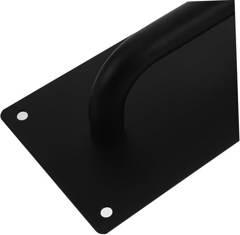 Uonlytech Black Push Pull Door Handles Set Stainless Steel Cabinet Handles for Fire Doors and Entryway Easy Installation Grip in Saudi Arabia