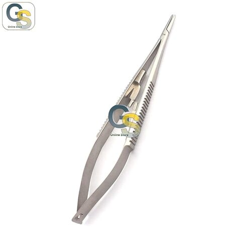 حامل إبرة CASTROVIEJO مقاس 5.5 بوصة مستقيم مع قفل من متجر G.S عبر الإنترنت in Saudi Arabia