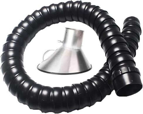 3.3/4.9/6.6ft Industrial Articulated Hose 360° Flexible Air Extractor Hose Articulated for Soldering Fume Welding Marking Smoke Remove Pipe(WH(L 1M/3.3FT),Id 160MM/6 2/7 in) in Saudi Arabia