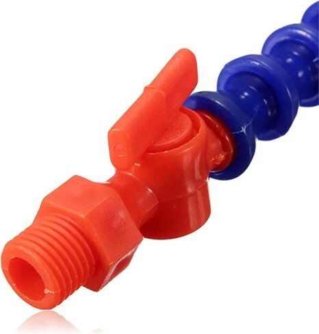 Flexible Coolant Pipes 5pcs Corrosion-resistant For CNC Hose Replacement Set.300mm W/Switch Water in Saudi Arabia