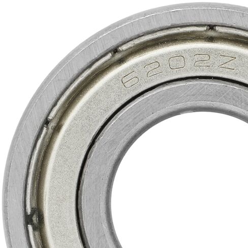 [10 عبوات] 6202-ZZ 5/8 - محمل كروي شعاعي ذو أخدود عميق 0.625 بوصة × 1.378 بوصة × 0.4331 بوصة (ID × OD × العرض) | 15.875 ملم × 35 ملم × 11 ملم (القطر الخارجي × العرض × العرض) in Saudi Arabia