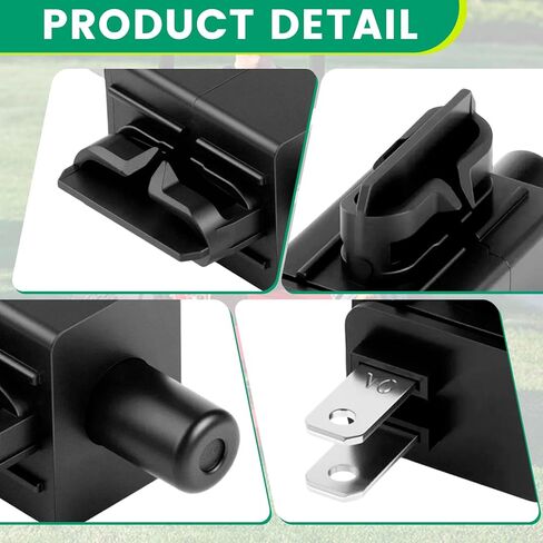 2 حزمة 110-6765 مفتاح أمان الحد لـ Exmark Toro 110-6765 593041 601087 14809 GY20157 721516 K3011-62221 لـ World Lawn Hustler Eopzol John Deere Snapper Kees Kubota in Kuwait