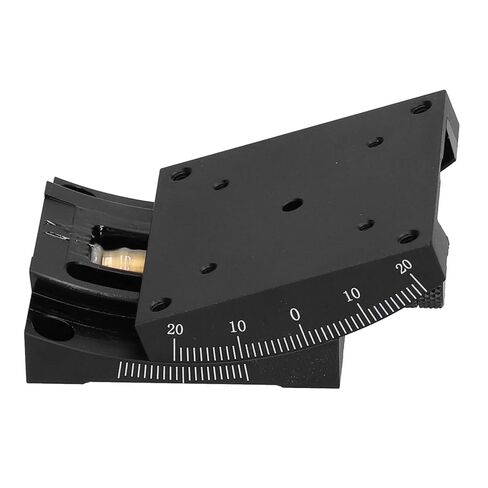 HXV - A60 Manual Linear Stage Goniometer, Dovetail Sliding Table with Turbine Drive, 60x60mm Fine - Tune Platform for Optical and Measuring Equipment in Saudi Arabia