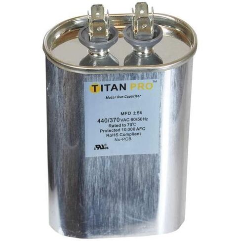 TITAN PRO, TOCF40, Motor Run Capacitor, 40 MFD, 4-9/16 In. H in Saudi Arabia