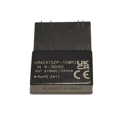 URA2415ZP-10WR3DC وحدة الطاقة 9-36 فولت إلى 15V333mA10W الموجب والسالب in Kuwait