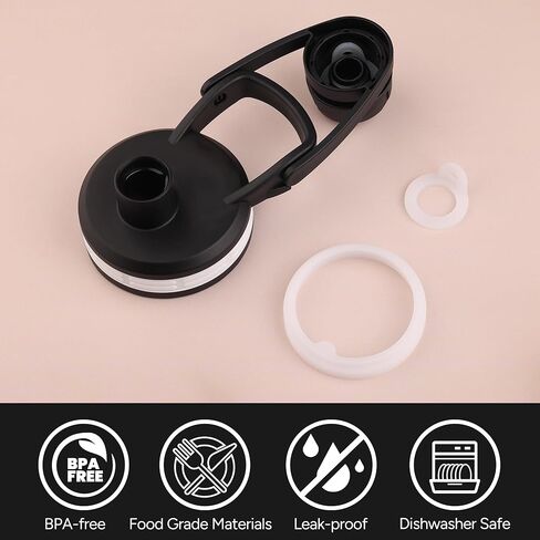 Rubber Gaskets for Thermoflask 24/32/40/64oz Bottle Lid, 8 Pack Replacement Silicone Seal O-Ring Replacement Parts, BPA-Free in Saudi Arabia