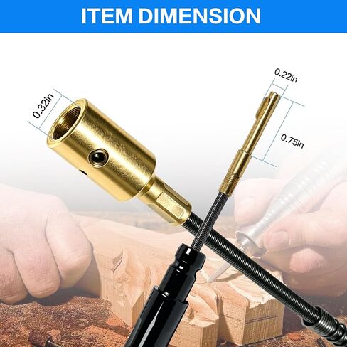 Foredom Flex Shaft[39" S-93 Shaft & S-77 Sheath Kit] قطع غيار أدوات دوارة مرنة، متوافقة مع سلسلة Foredom SR TX L S R CC وأدوات Dremel Flex، ملحقات وأجزاء دوارة in Kuwait