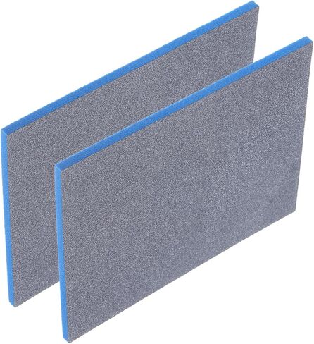 uxcell 2pcs Sanding Sponge Block, 800-1000 Grit Sanding Sponge Pad 140mm x 114mm x 5mm Soft Foam Wet Dry Hand Sander Block Sandpaper for Model Metal Wood Furniture Polishing in Saudi Arabia