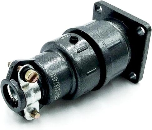 CX16 Connector Screw Circular Connectors 2pin3pin4pin5pin7pin9pin Male & Female Socket 1Pcs(3 Pin) in Saudi Arabia
