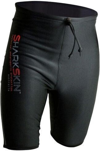 Sharkskin Men's Chill proof Wetsuit Shorts, Black, X-Large in Saudi Arabia