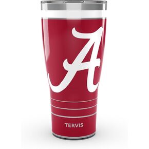Tervis Traveler Alabama Crimson Tide - كوب سفر MVP ثلاثي معزول يحافظ على المشروبات باردة وساخنة، 30 أونصة، من الفولاذ المقاوم للصدأ in Kuwait
