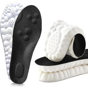2026 New Steppers Insoles for Women Man,Cloud Insoles,Cuttable Memory Foam Shoe Inserts with Arch Support for Foot Pain&Fatigue in Saudi Arabia