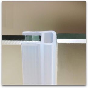 Zkenshan-Weather Stripping Seal 6mm 8mm 10mm 12mm Glass Silicon Seals Strip, U Tape Shower Stall Door Window Balcony Sliding Sash Seals, Glass Door Seal Strip Stop Shower Leaks in Saudi Arabia