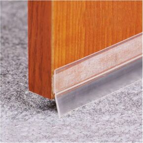 Zkenshan-Weather Stripping Seal Silicone Glass Door and Window Seals, Sound Insulation Strip, Self-Adhesive Windproof Seam Door Bottom Winds, Glass Door Seal Strip Stop Shower Leaks in Saudi Arabia