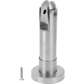 Support Partition Shape Stainless Steel Glass Fence Clamp for Public Bathroom in Kuwait