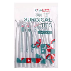 Dental(100 pcs White) 1/8 Inch Diameter Disposable Surgical Aspirator Tips 25 pcs/Bag Dental Aspirator Tips 4 Bags in Kuwait