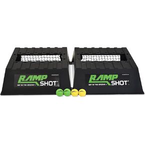 Vivere RampShot Outdoor Toss Game Set with 2 Ramps & 4 Balls, Portable 4-Player Lawn Game for Kids and Adults, Backyard, Beach, Camping & Tailgates in Saudi Arabia