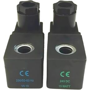 1pc Solenoid Valve Coil AC220V 19VA DC24V 15W 18W(DC24V) in Saudi Arabia