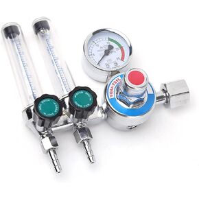Double Tube Argon Pressure Reducer 0-25Mpa Argon Regulator Flow-Meter Gas-Regulators Welding Weld Gauge Pressure Reducer in Saudi Arabia