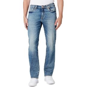 Buffalo David Bitton Men's Relaxed Straight Driven Jeans, Authentic Blue, 40 34 in Saudi Arabia