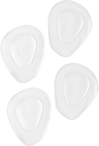 Ipetboom 2 Pairs Thicken Half Pads Transparent Non Slip Forefoot Cushions for High Heeled Shoes Comfortable Insoles for Women for Preventing Slippage and Foot in Saudi Arabia