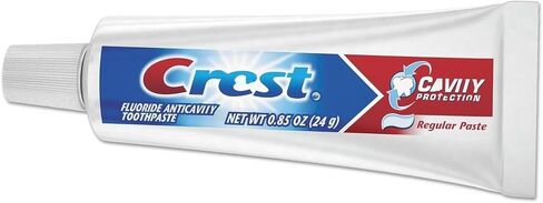 Crest Cavity Protection Regular Toothpaste, Travel Size .85 oz. (Pack of 72) in Saudi Arabia