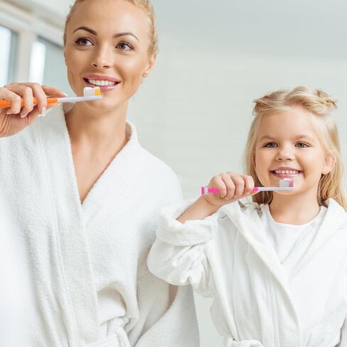 Newday 100 Pack Kids Toothbrush Bulk Soft Bristles Toddler Cute Toothbrush with Suction Cup, Includes Travel Covers, Individually Wrapped Toothbrushes for Kid Home School Daycare Camp (Shark) in Saudi Arabia