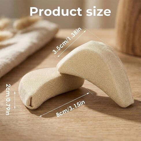 6 Pairs Soft Sponge Breathable Toe Filler Inserts Adjustable Shoe Filler Unisex Shoe Too Big Inserts Reusable Big Toe Plug Foot Brace Shoes Pad Fit Foam Cushion for High Heel Casual Sports Boot Women in Saudi Arabia
