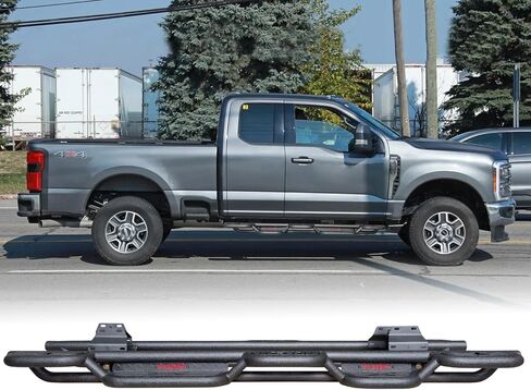 لوحة تشغيل Side Step I متوافقة مع 2015-2025 Ford F150 و2017-2025 Ford F250 F350 F450 F550 Super Cab كابينة ممتدة in Kuwait