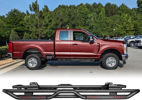 لوحة تشغيل Side Step I متوافقة مع 2015-2025 Ford F150 و2017-2025 Ford F250 F350 F450 F550 Super Cab كابينة ممتدة in Kuwait