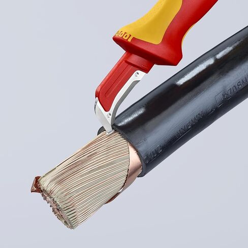 KNIPEX 98 55 1,000V Insulated Dismantling Knife in Saudi Arabia