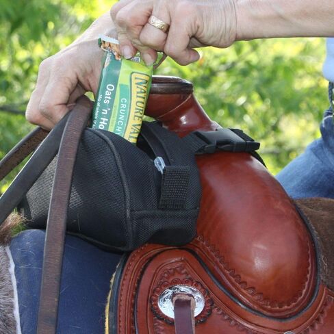 Dura-Tech Western Saddle Pommel Bag | Secure & Handy Storage for Trail Rides | Waterproof | Durable 1680D Polyester | Fits Horse Saddle in Saudi Arabia