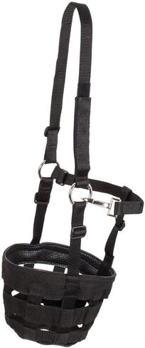 Dura-Tech Grazing Muzzle with Halter for Horses | Size Horse | Stable Essential for Horse Health Grazing Muzzle with Halter | Promotes Safe Eating Habits in Saudi Arabia