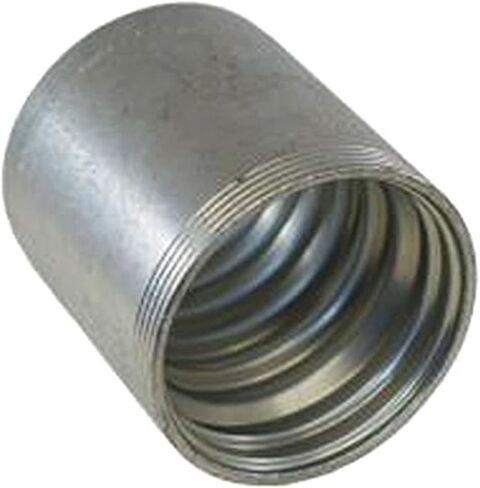 Gates 12GS1F-4 وصلات حلزونية عالمية، حلقة GS لخرطوم 4 حلزوني، فولاذ كربوني مطلي بالزنك، معرف 2.00 بوصة، 3/4 بوصة in Kuwait