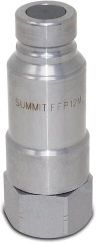 Flat Face Connect Under Pressure Hydraulic Quick Connect Male Coupler, 1/2″ NPT Thread in Saudi Arabia