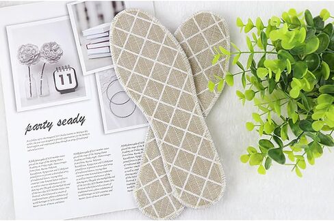 SUPVOX Bamboo Charcoal Insoles 3 Pairs Breathable Sweat Absorption Shoe Cushions Foot Care Inserts for Men Women Size 10.5 Durable Sports and Daily Use in Saudi Arabia