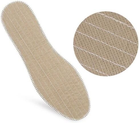 SUPVOX Bamboo Charcoal Insoles 3 Pairs Breathable Sweat Absorption Shoe Cushions Foot Care Inserts for Men Women Size 10.5 Durable Sports and Daily Use in Saudi Arabia
