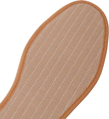 SUPVOX Bamboo Charcoal Insoles 3 Pairs Breathable Sweat Absorption Shoe Cushions Foot Care Inserts for Men Women Size 10.5 Durable Sports and Daily Use in Saudi Arabia