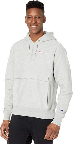 Champion Men's Reverse Weave Anorak with 1/4 Zip Hood in Saudi Arabia