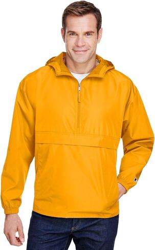Champion Men's Reverse Weave Anorak with 1/4 Zip Hood in Saudi Arabia