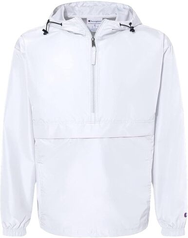 Champion Men's Reverse Weave Anorak with 1/4 Zip Hood in Saudi Arabia