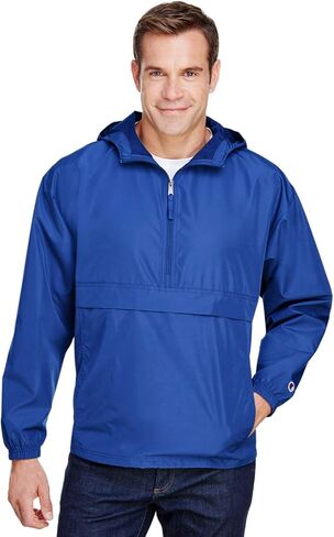 Champion Men's Reverse Weave Anorak with 1/4 Zip Hood in Saudi Arabia