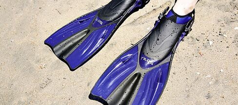 Tilos Morphi Mask with Orion Dry Snorkel and Getaway OH Fins Package in Saudi Arabia