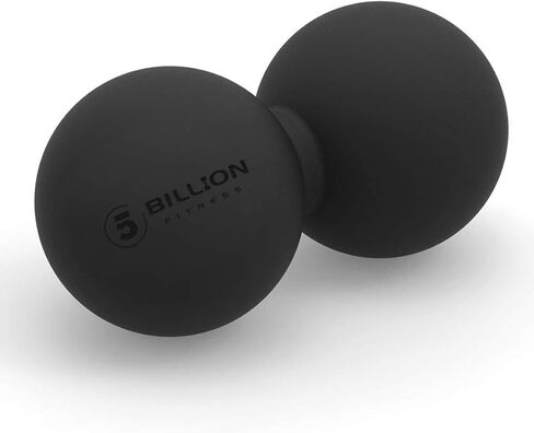كرة تدليك الفول السوداني 5BILLION FITNESS - كرة تدليك لاكروس مزدوجة وكرة تنقل للعلاج الطبيعي - أداة تدليك الأنسجة العميقة لإطلاق الليفي العضلي، واسترخاء العضلات، وتدليك نقاط الوخز in Kuwait