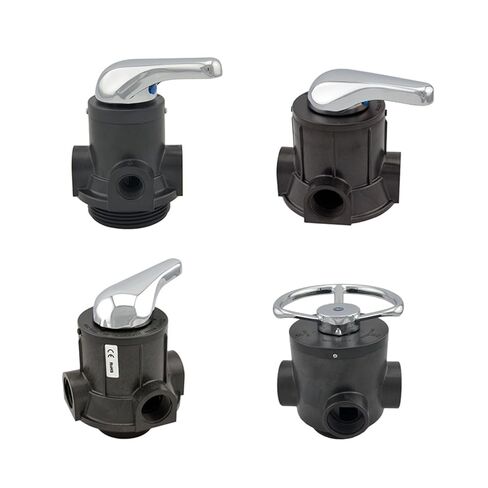 F56 Series Manual backwash Activated Carbon Filter Valve F56A/F56E/F56F ABS/PPO Multi-Port Valve for Water Treatment System(F56A1) in Saudi Arabia