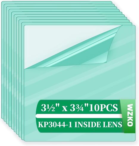 KP3044-1 خوذة لحام داخل عدسة لينكولن الكهربائية فايكنغ غطاء غطاء لحام عدسات شفافة 750S 850S 3350 KP3044-1 KP2898-1 3½ "x3¾" (10 قطع) in Kuwait
