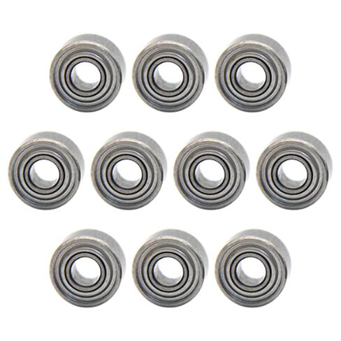 Ball Bearings Iron Cover Shield MR52ZZ Z1 Bearing Steel Deep Groove Ball Bearing 2mmx5mmx2mm 10Pcs in Saudi Arabia