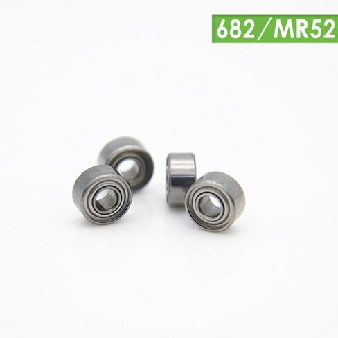 Ball Bearings Iron Cover Shield MR52ZZ Z1 Bearing Steel Deep Groove Ball Bearing 2mmx5mmx2mm 10Pcs in Saudi Arabia