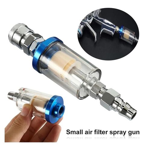Spray Gun Oil Water Separator Water Collector Clear Coating Water Separator 1/4 Inch Thread Sprayer Air Compressor Accessories in Saudi Arabia